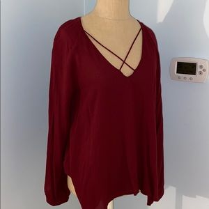 Lush Criss Cross Top